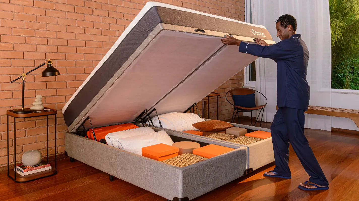 Kit Personalizável Cama Baú + Colchão 2